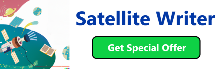 Satellite Writer Special Offer Banner